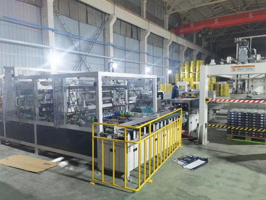 OEM SPC Floor Packing Machine Adhesive Packaging Equipment