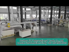 এসপিসি ফ্লোর গ্রোভিং মেশিন সংযোগ লাইন